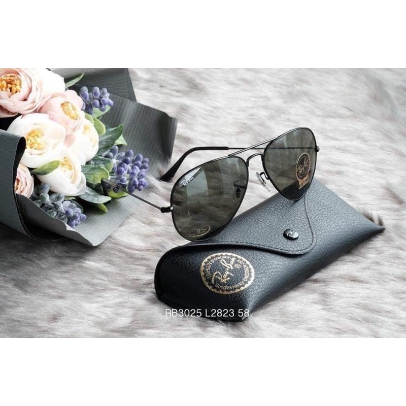 AUTHENTIC - bao auth trọn đời - Rayban auth sẵn 2 sz ( 58mm - 62mm )