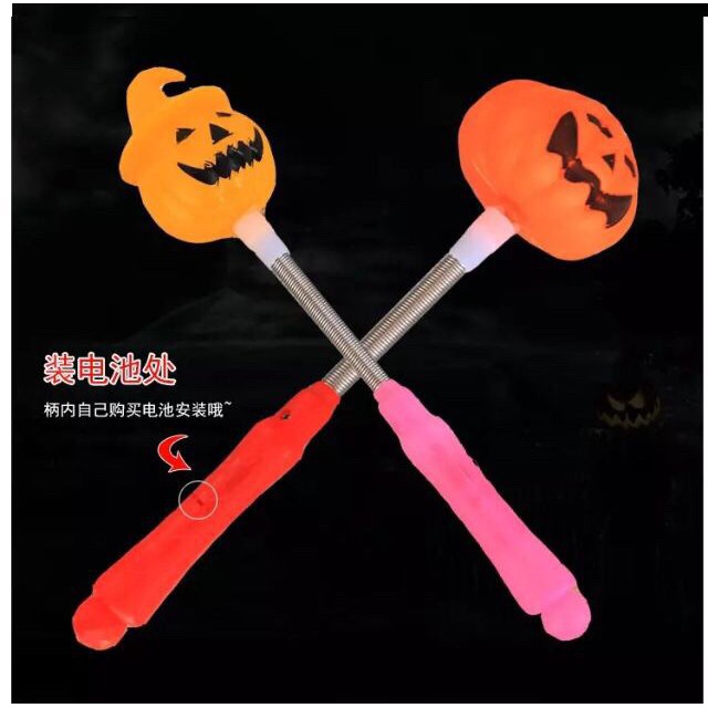 GẬY LÒ XO HALLOWEEN