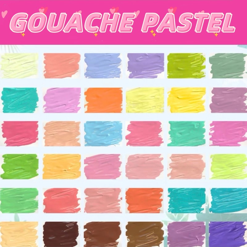 Màu Gouache Pastel 2ml