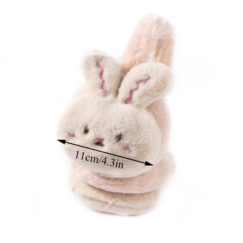 Chụp Tai Phối Lông Mềm Mại Ấm Áp Thời Trang Thu Đông