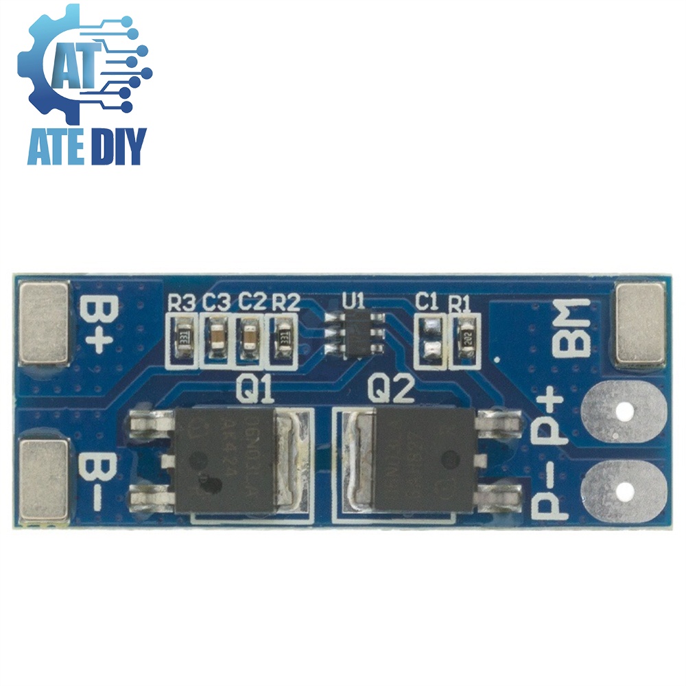 Bảng Mạch Bảo Vệ Pin Li-Ion 7.4v 8.4v 18650 Bms 8A V2