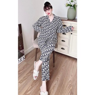 đồ bộ ngủ pyjama mango cao cấp (50-85KG)