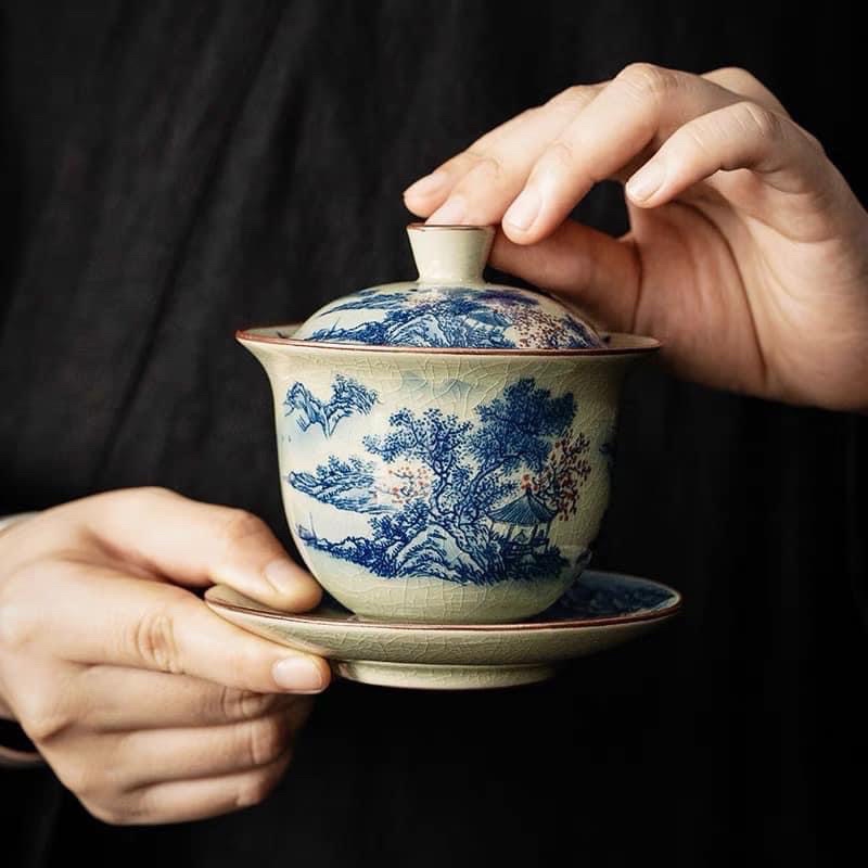 khải trà men rạn