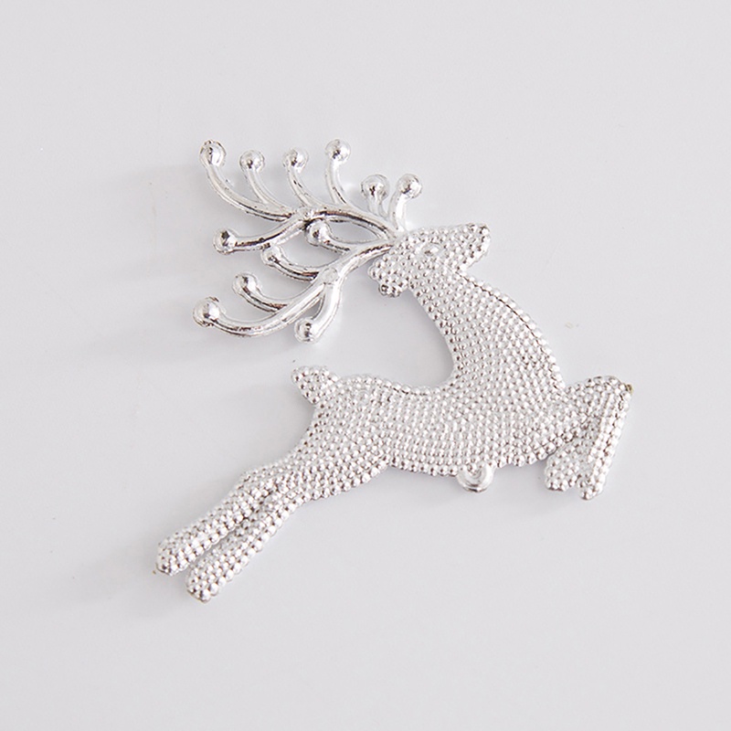 Tuần lộc mini trang trí Noel Giáng sinh phụ kiện vòng nguyệt quế, cây thông, tiệc sự kiện