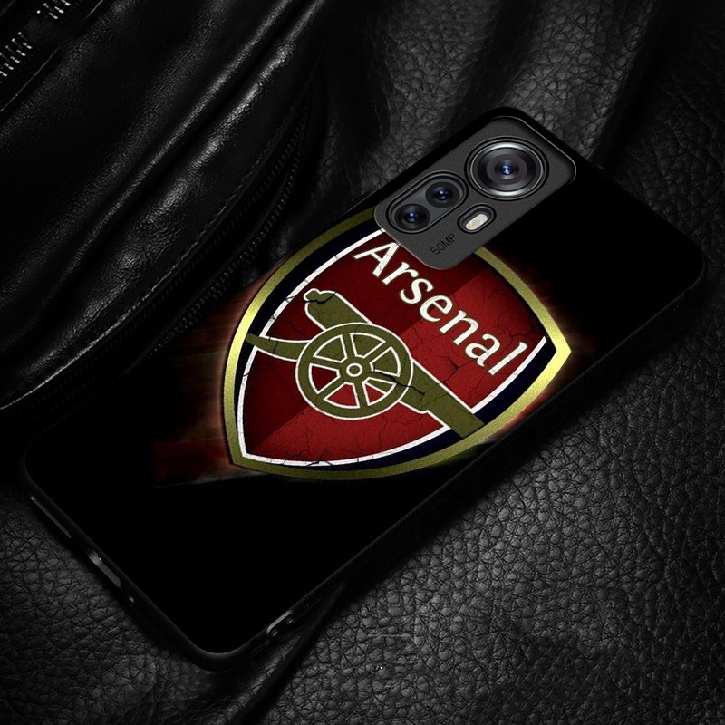 Ốp Điện Thoại Silicon Dẻo In logo Đội Bóng Arsenal Cho iPhone 7 8 7 + 8 + 6 + 6S + XR XS Max 5 5s EDC9