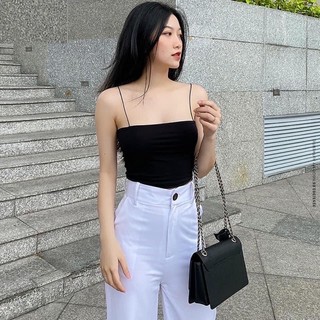 Áo hai dây croptop Zara auth