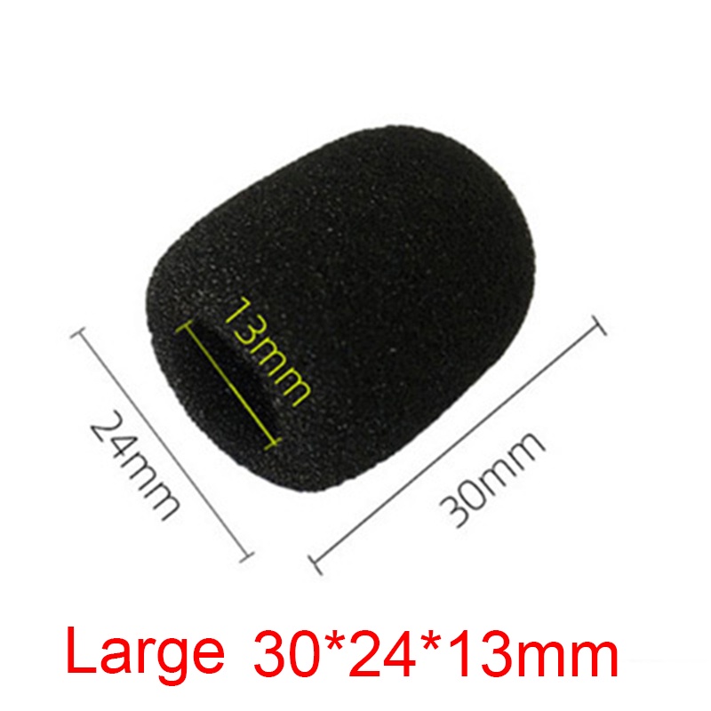 Mút Xốp Chắn Gió Thay Thế Cho Tai Nghe Điện Thoại Kích Thước 30 * 22 * 8mm / 30 * 24 * 13mm