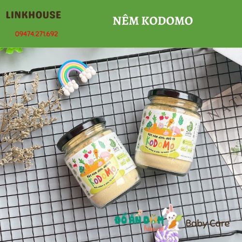 Hạt Nêm Dinh Dưỡng Kodomo Jan’s 90g Cho Bé từ 6m