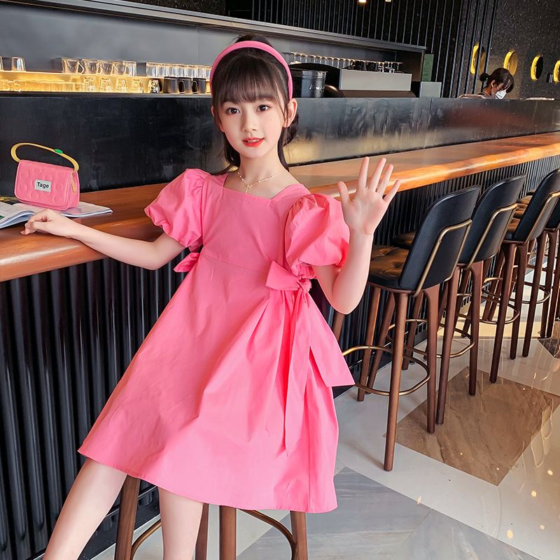 Đầm Công Chúa Thời Trang Mùa Hè Hàn Quốc 2022 Cho Bé Gái 3-12 Tuổi