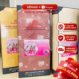 Đệm Sông Hồng Chính Hãng, Đệm Bông Ép Sông Hồng Cao Cấp Bảo Hành 5 Năm