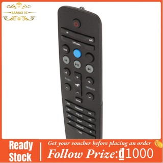 Bamaxis soundbar remote replacement bar speaker control for philips fidelio htl9100 htl5120 htl7180 ykf297 006