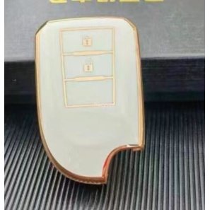 Vỏ Bảo Vệ Chìa Khóa Xe Hơi Toyota Hais Yaris 2 Nút Bấm Bằng TPU