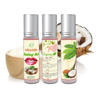 Dưỡng Môi Dầu Dừa Organic giảm thâm môi - Henashop 10ml