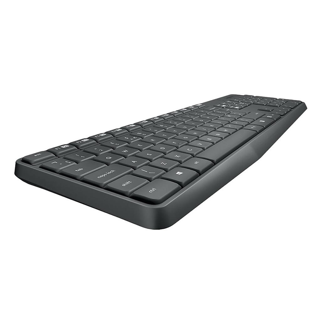 Combo Bộ Bàn Phím Chuột không dây Logitech MK235 - Hàng Chính Hãng