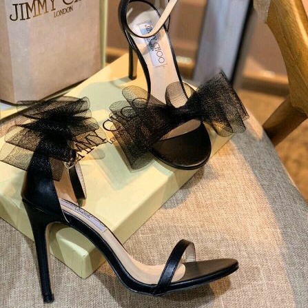 Sandal jimmy nơ siêu phẩm cho cô dâu-loại 1 có hộp, bill