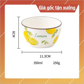 Giá Siêu Rẻ  Bát ăn cơm hình hoa quả