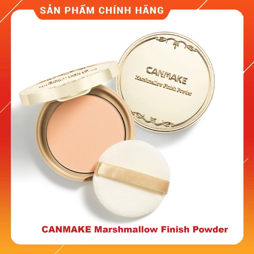 Phấn Phủ Canmake Marshmallow Finish Powder Nhật Bản, kiềm dầu, siêu mịn