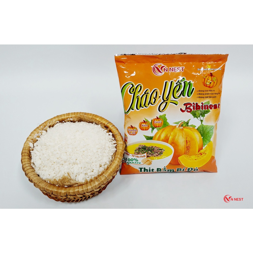 Cháo Tổ Yến Ăn Liền (Thùng 30 gói x 50g) - Vnnest