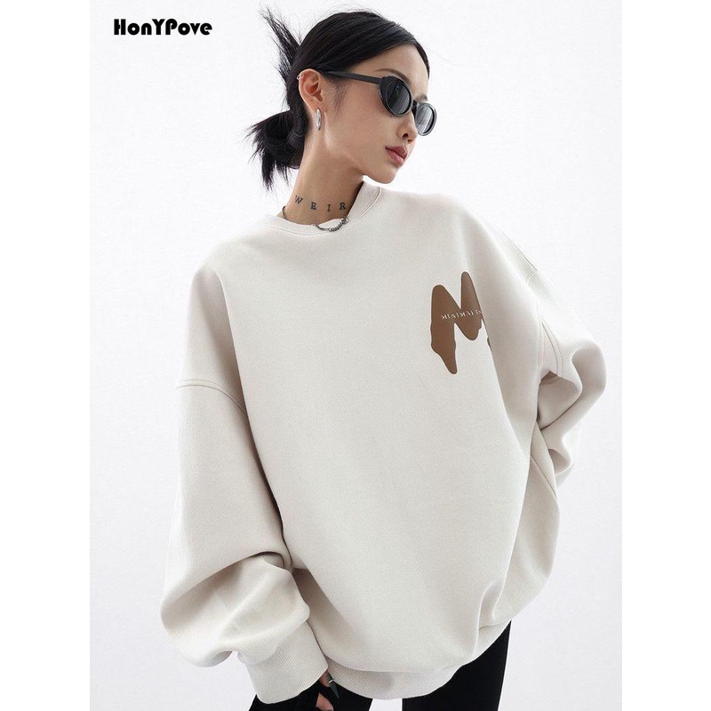Áo Thun Tay Dài Cổ Tròn 100% Cotton