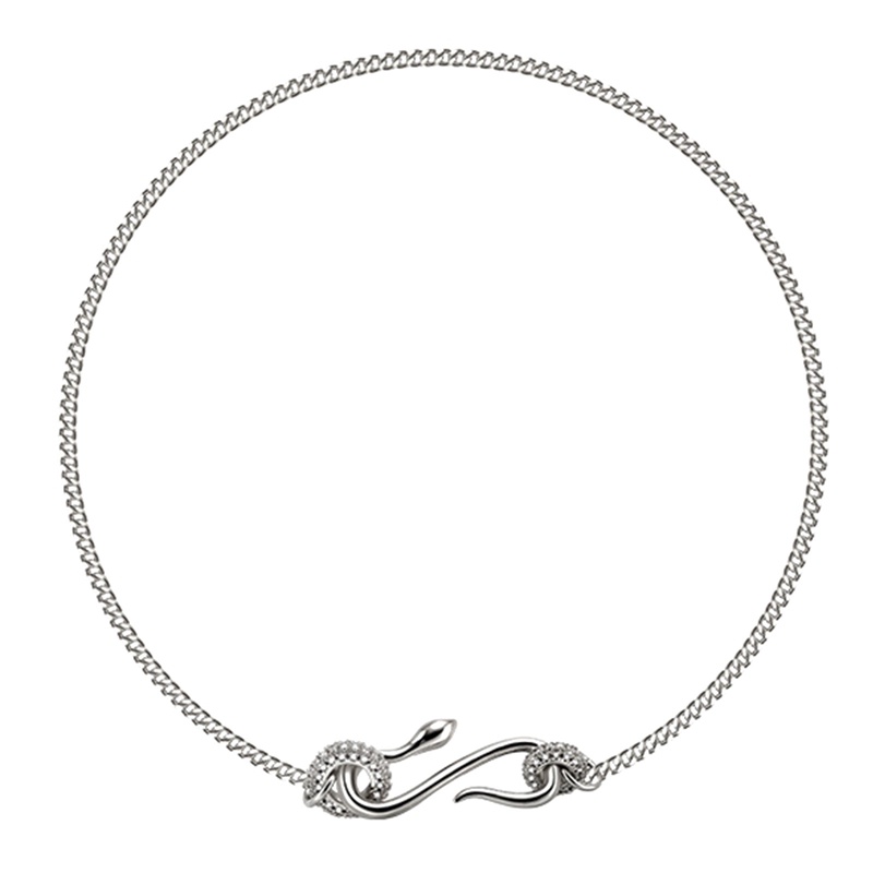 Fancyqube Vòng cổ Mặt Tròn Đính Đá Zircon Đơn Giản Thời Trang