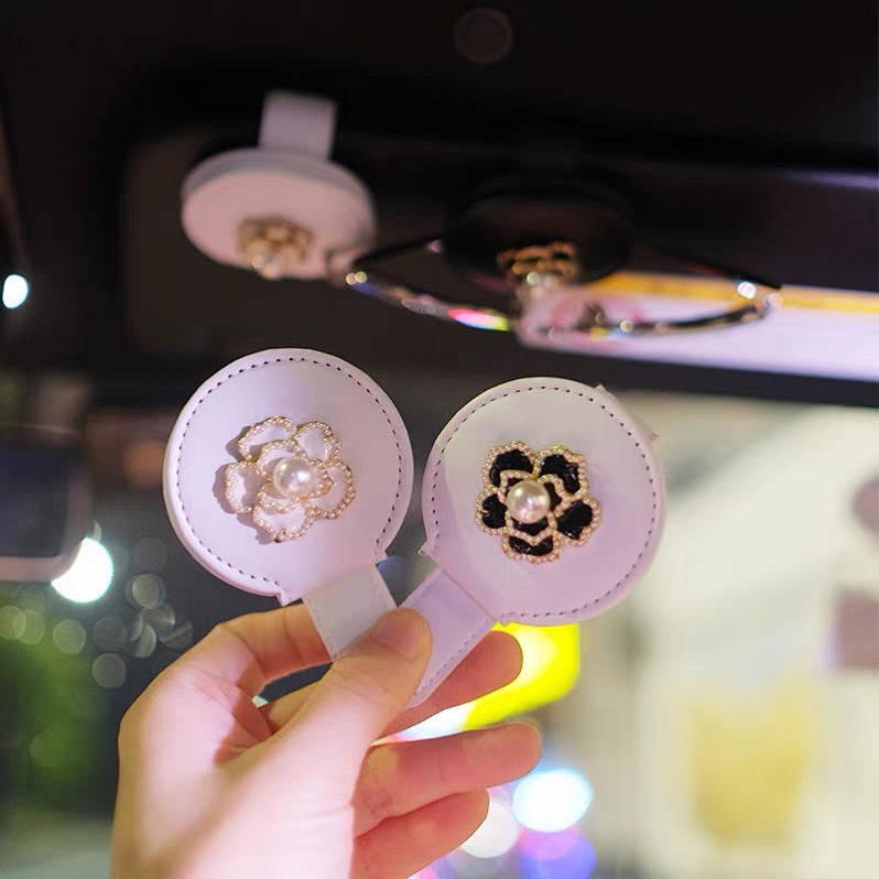 Car Glasses Clip Car Glasses Frame High-End Car Sun Visor Multifunctional Clips for Storage Car Sunglasses Holder Hd6p