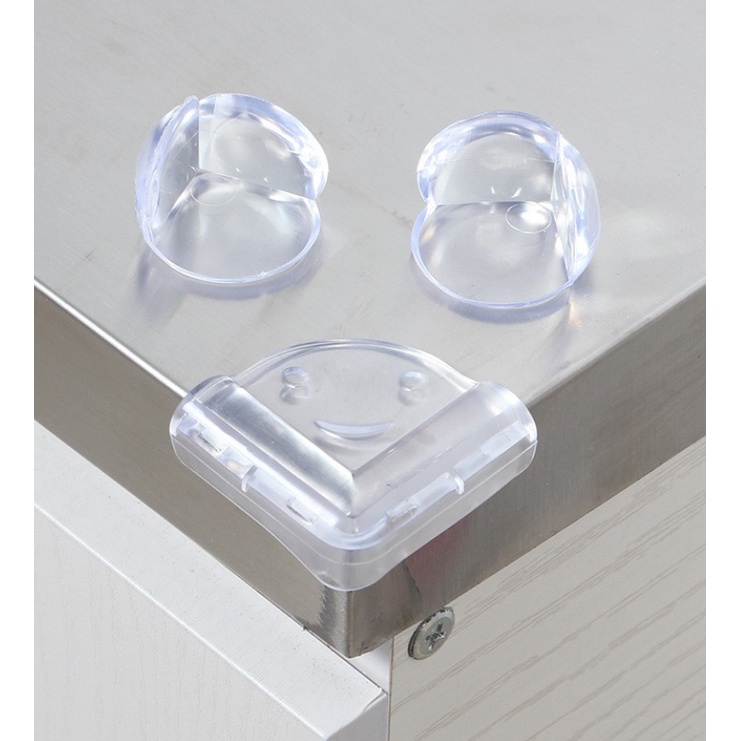Set 4 Miếng bịt góc bàn bọc cạnh bàn silicon tránh va đập an toàn cho gia đình và bé  G82-Bocgocban-Silicon