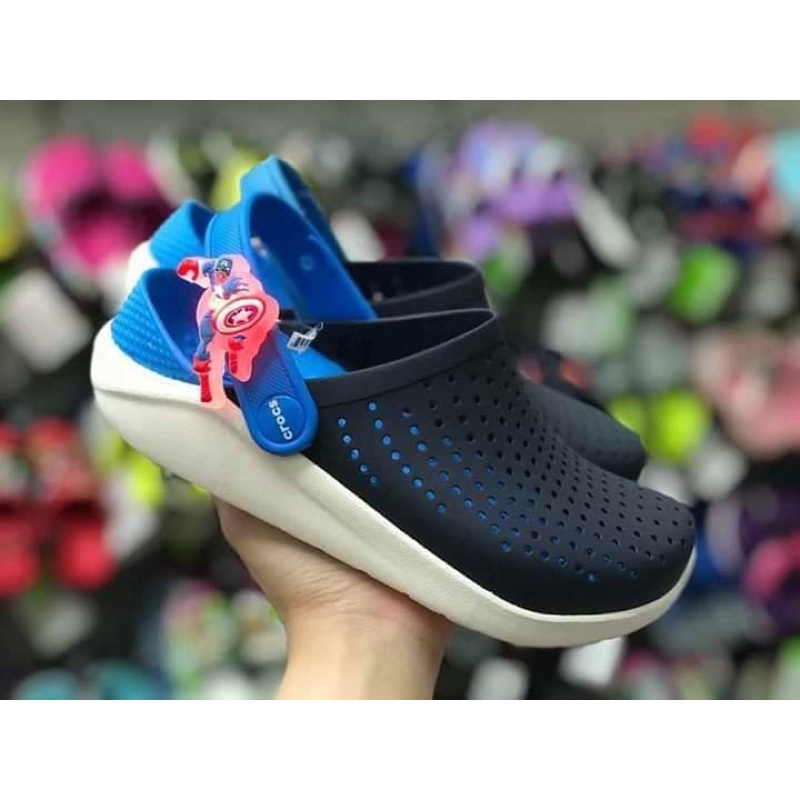 Dép sục cross literide cho bé tặng kèm 4 sticker