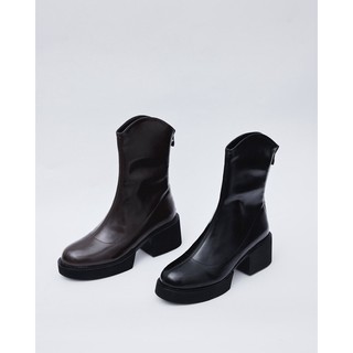 609 - giày alec platform ankle boots