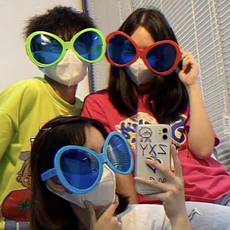 Kính Mát Oversize Dễ Thương Cho Nữ JP5