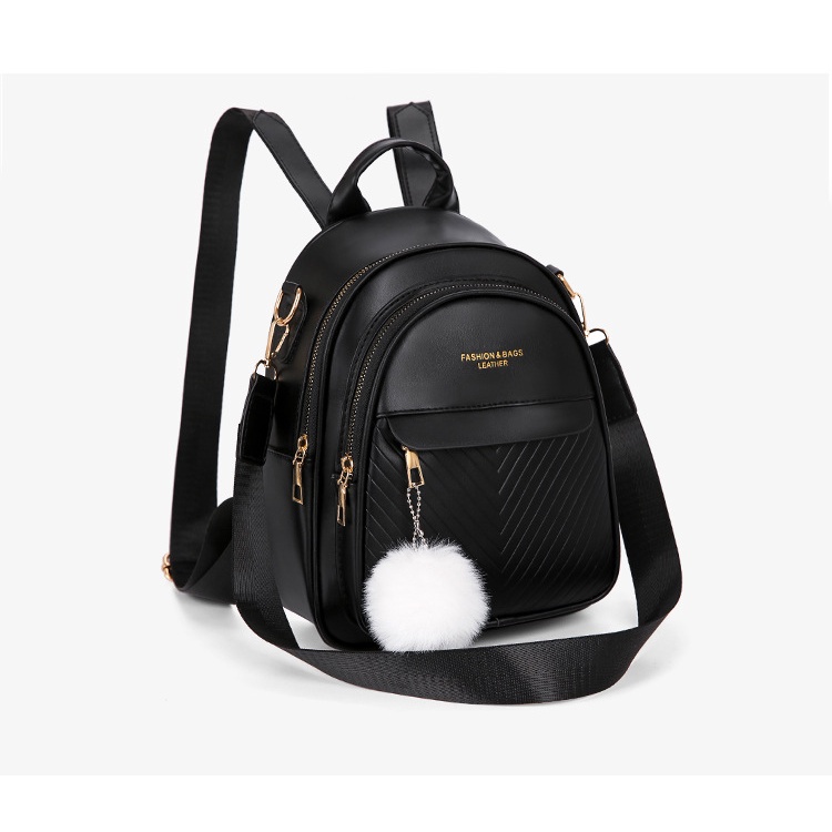 Bakcpacks Da Cỡ Nhỏ Thời Trang Đơn Giản Dành Cho Nữ