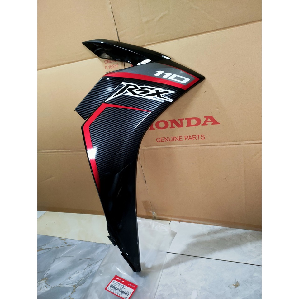 Cánh yếm bên phải - bửng yếm HONDA WAVE RSX110 năm 2013 màu Đen đỏ. *NHB25K* 64700K07V00ZF