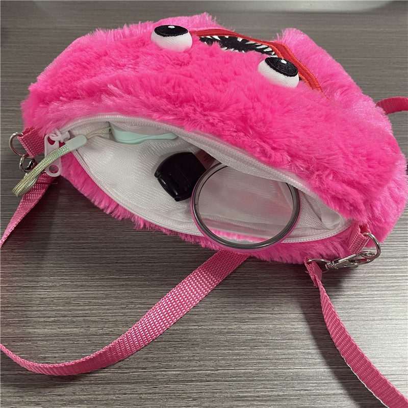 One Túi Đeo Chéo Vai Bằng Vải Bông Hình Trò Chơi poppy Thời Gian Vui Nhộn