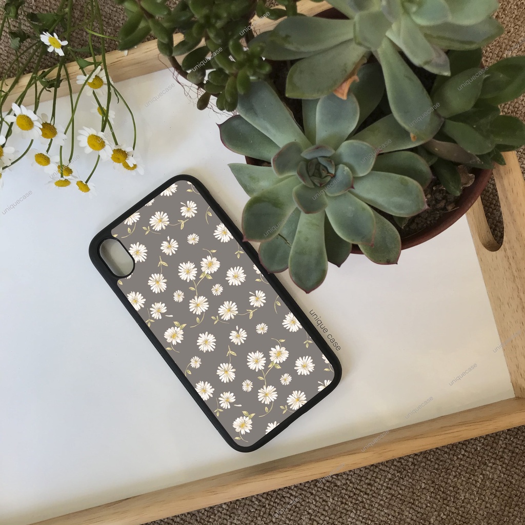 Ốp lưng Unique Case dành cho iPhone hoạ tiết hoa lá PNF029