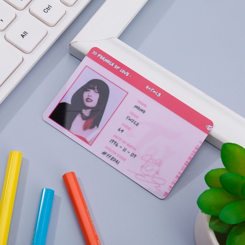 Bộ 3 Thẻ Hình Nhóm Nhạc TWICE