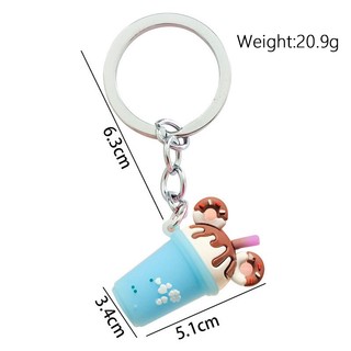 Móc Khóa Hình Ly Trà Sữa Dễ Thương