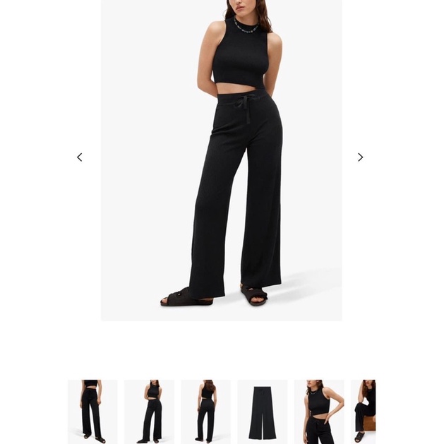 Quần len tăm Mango✨