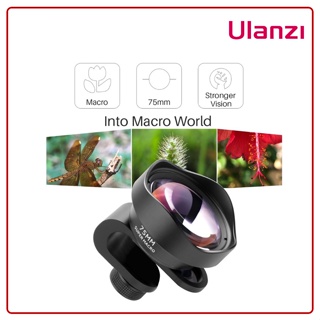 Hình ảnh Ống kính Lens macro Ulanzi 75MM dành cho điện thoại | Hàng Chính Hãng