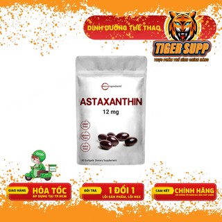 Micro Astaxanthin 12 mg, Viên uống tăng cường sức khỏe, Miễn dịch - 90 Viên - Chính hãng