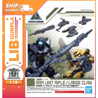 Mô hình lắp ráp bandai 30mm phụ kiện arm unit rifle & large claw