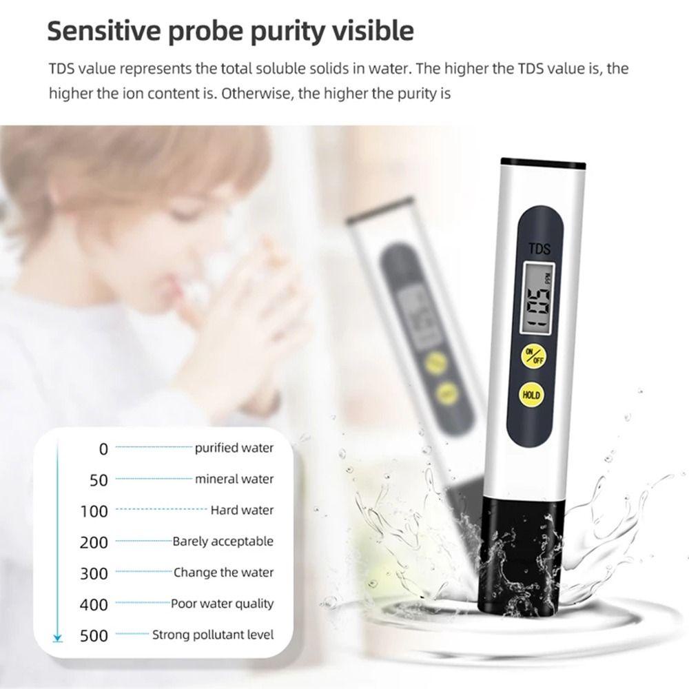 CONOPERY Bút Kiểm Tra Chất Lượng Nước Uống Tự Động Hiển Thị Màn Hình Kỹ Thuật Số