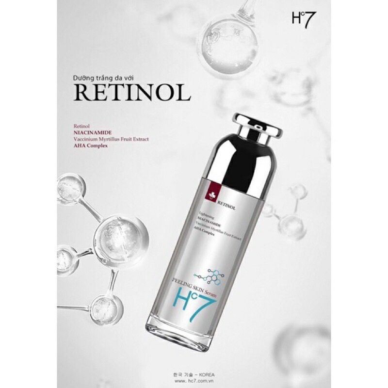 RETINOL Hc7 tinh chất làm đẹp da của mỹ phẩm Huyền Cò