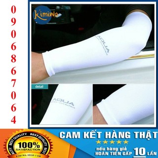 Ống Tay Chống Nắng AquaX Chính Hãng Hàn Quốc - Màu Trắng/White
