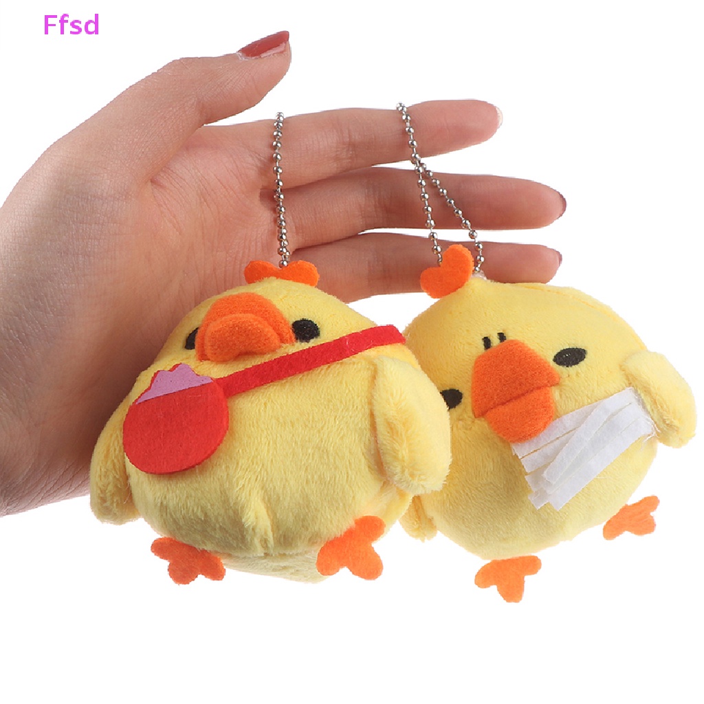 {Ffsd} Hàng Bán Chạy 1 Móc Khóa Đồ Chơi Nhồi Bông Hình Gà Con Làm Quà Tặng Đám Cưới / Quà Tặng