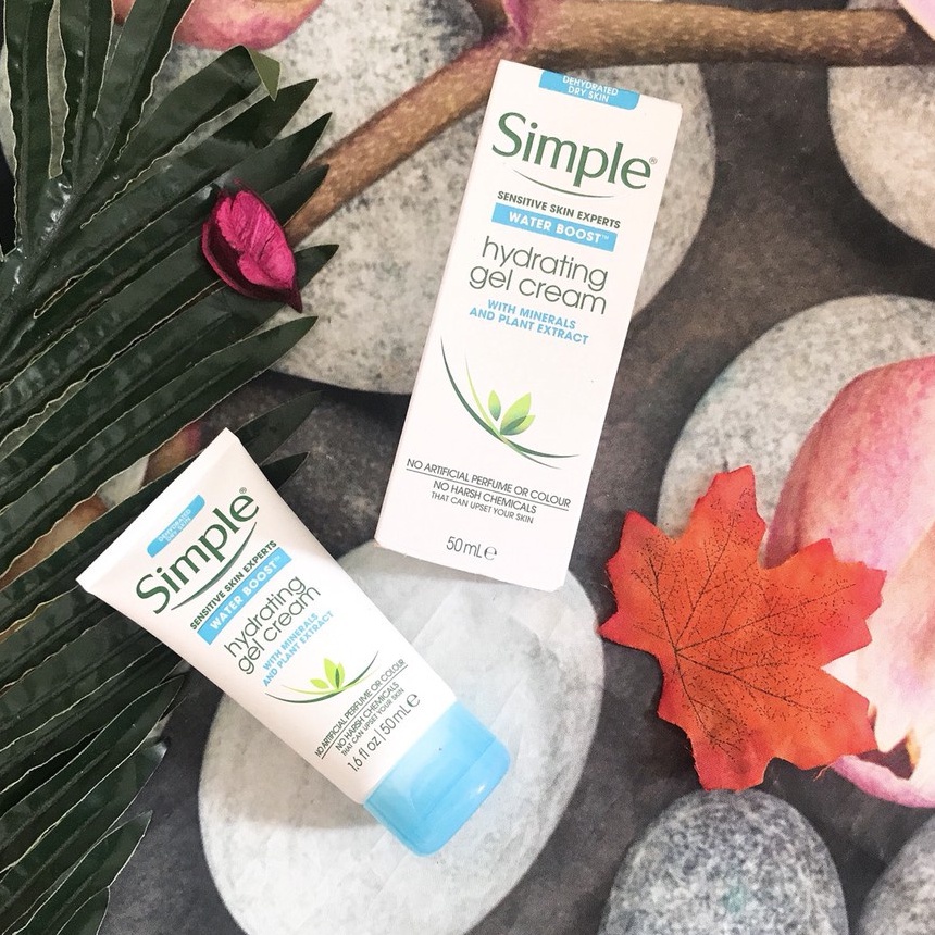 Kem Dưỡng ẩm Simple Sensitive skin expects Water boost Hydrating Gel Cream 50ml