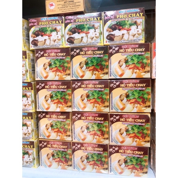 Viên súp  chay các loại
