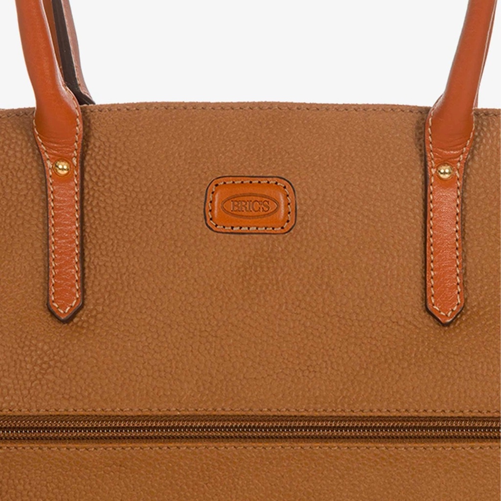 Túi xách nữ BRIC’S Life Bag – Nâu-BRIC’S Milano - Túi Xách Siêu Đẹp Siêu Bền