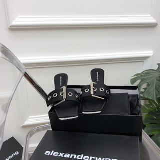 Alexander wang dép đế bằng 4.5cm a100 thời trang hàn quốc cho nữ