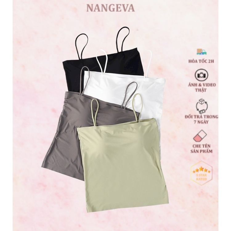 Áo bra nữ thiết kế 2 dây chất liệu mát gợi cảm cao cấp NANGEVA 1806