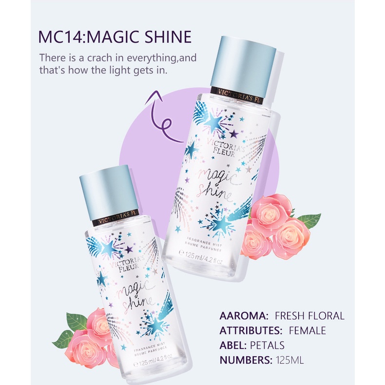 Nước hoa toàn thân, xịt thơm body mist VICTORIA 125ml | BigBuy360 - bigbuy360.vn