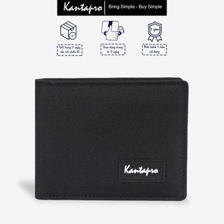 Ví vải polyester kantapro dáng ngang - sol wallet